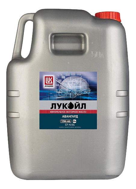 фото Моторное масло lukoil авангард cf-4/sg 15w40 50 л