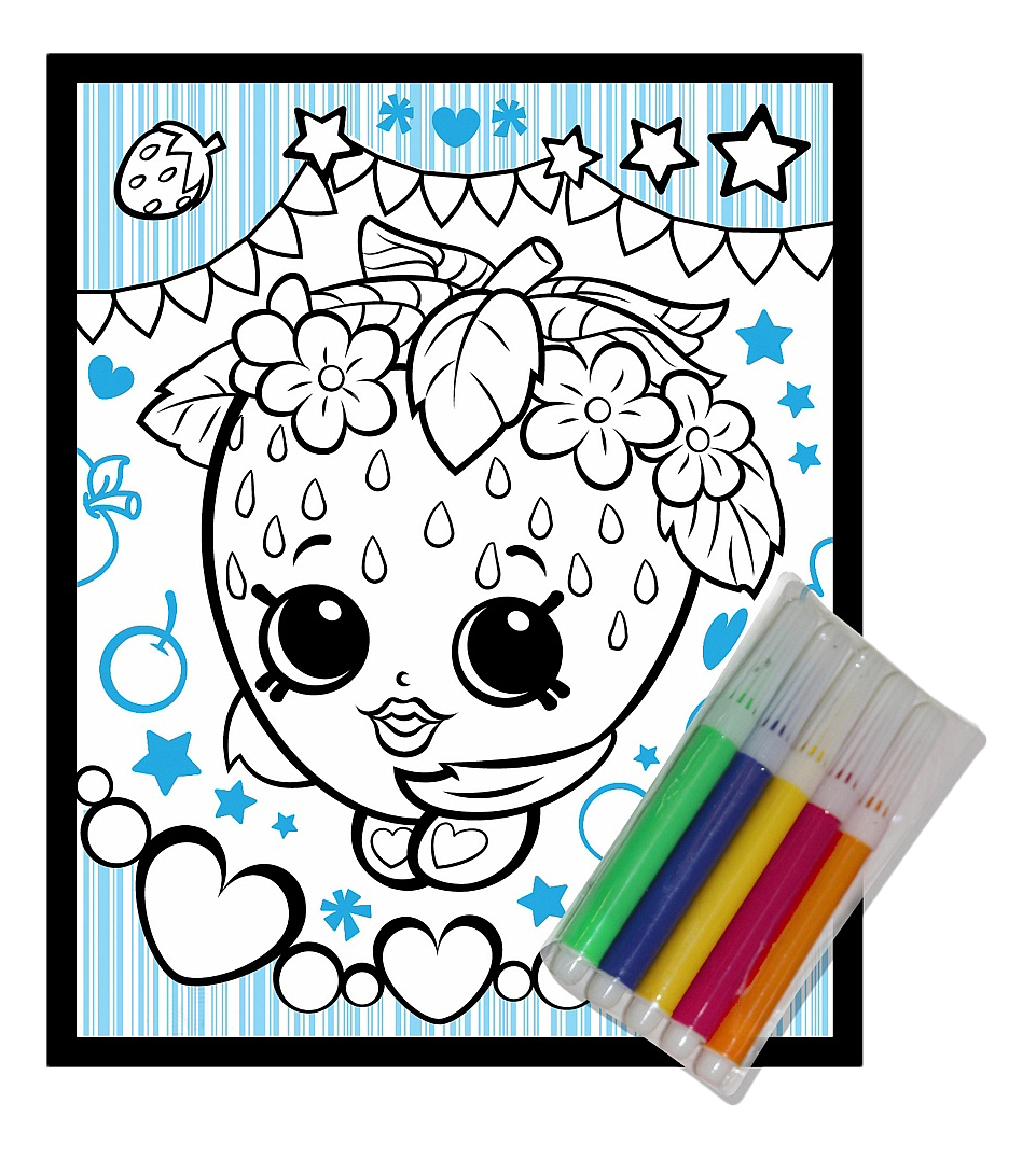 

Поделка Shopkins Клубничка, Клубничка