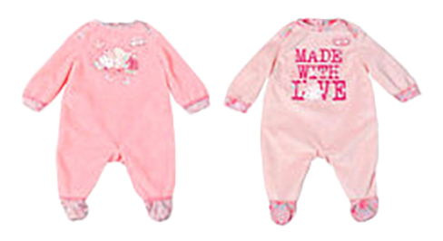 

Комбинезончики для Baby Annabell Zapf Creation, комбинезончики