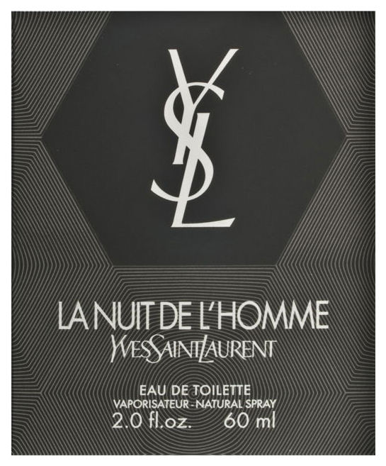 фото Туалетная вода yves saint laurent l'homme la nuit 60 мл