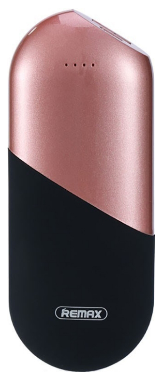 

Внешний аккумулятор Remax Capsule RPL-22 5000 мА/ч Gold/Pink, Capsule RPL-22