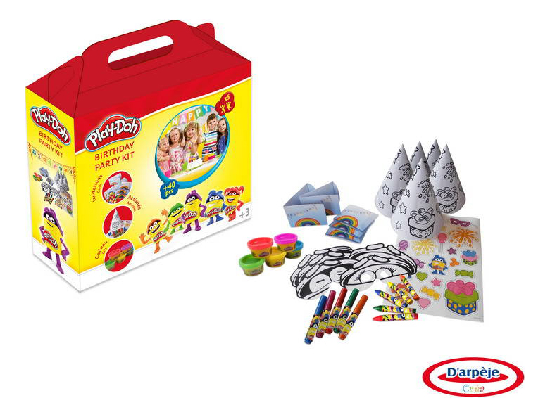 

Набор для лепки из глины D`arpeje Toys`n`fun Вечеринка, Вечеринка