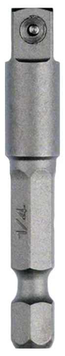 

Переходник для торцевых головок Bosch 1/4"-1/4" HEX 2608551109, 1/4'-1/4' HEX