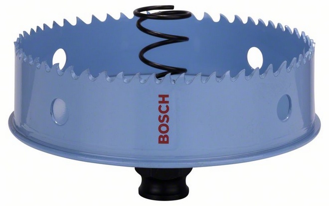 Биметаллическая коронка для дрелей, шуруповертов Bosch HSS-CO 102мм 2608584811