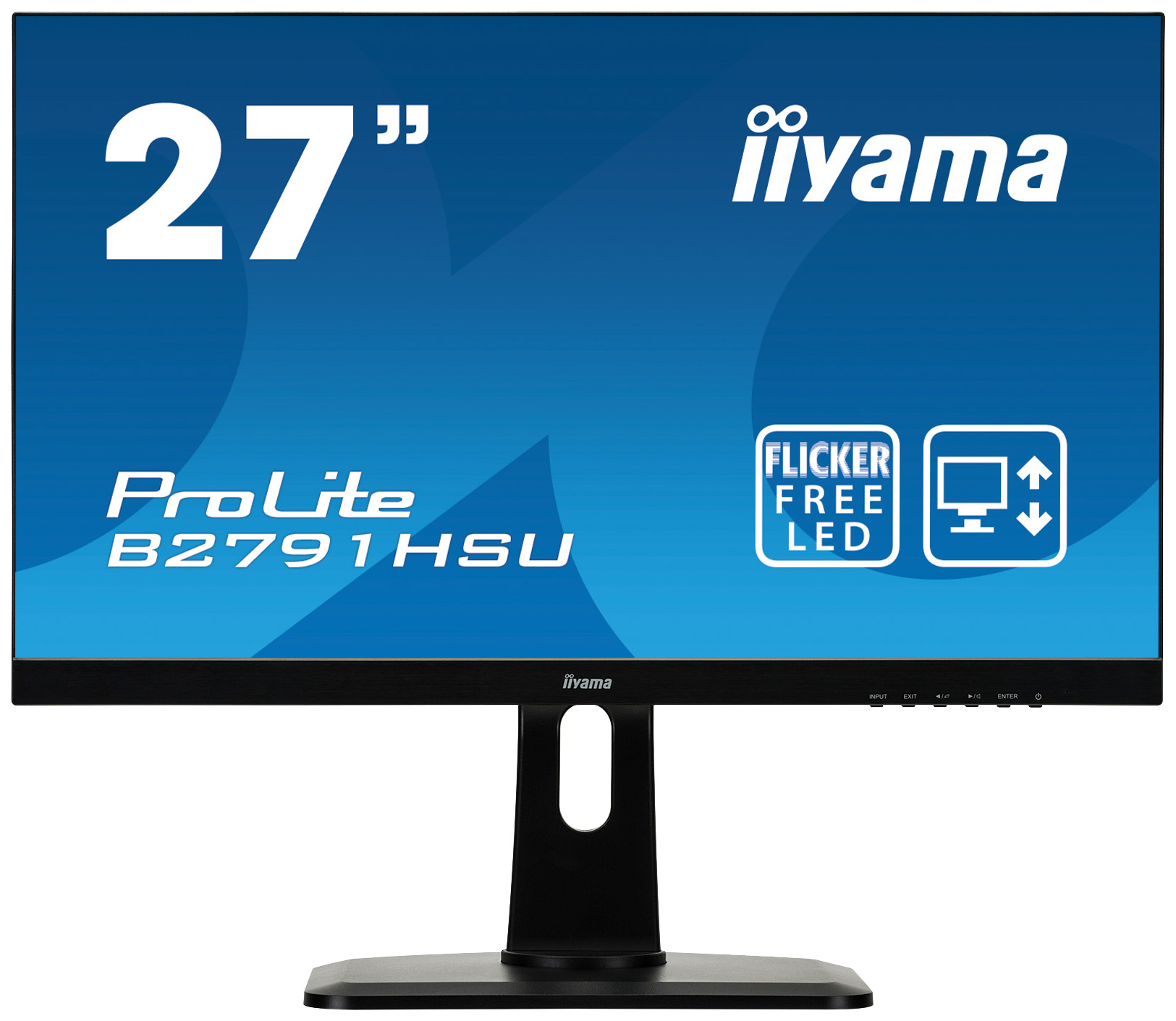 фото Монитор iiyama prolite b2791hsu-b1 black