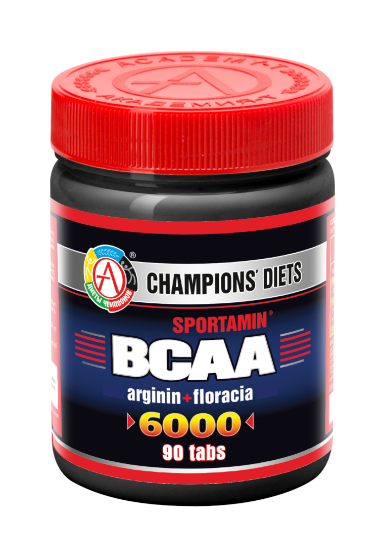 АКАДЕМИЯ-Т BCAA 6000 Sportamin 144 г, unflavoured