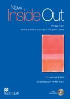 

New Inside Out Intermediate Workbook With Key