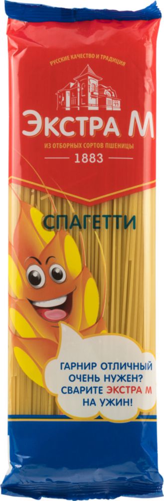 Макаронные изделия Экстра М спагетти 400 г