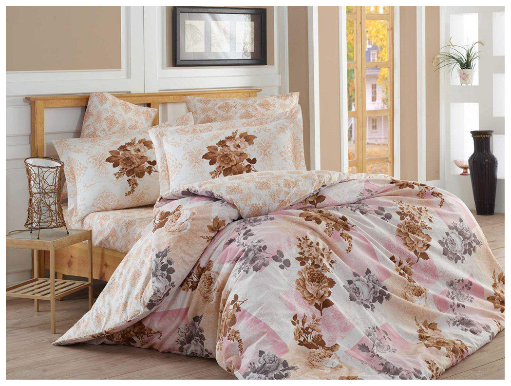 

Комплект постельного белья HOBBY home collection elvira полутораспальный, ELVIRA