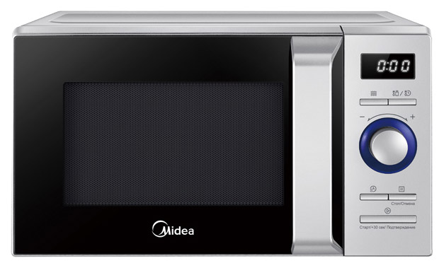 фото Микроволновая печь соло midea am820nn1 silver