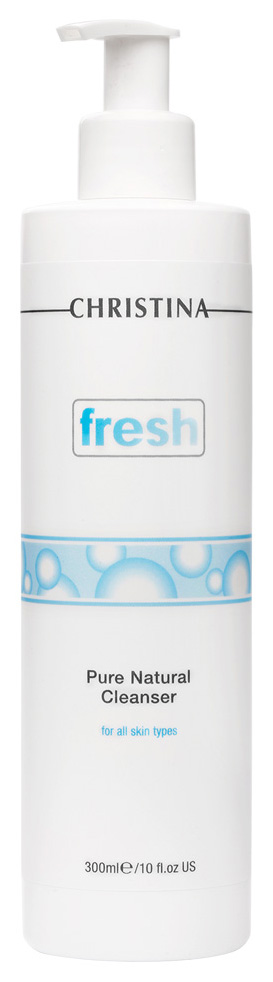 фото Очиститель для всех типов кожи christina fresh pure & natural cleanser, 300 мл