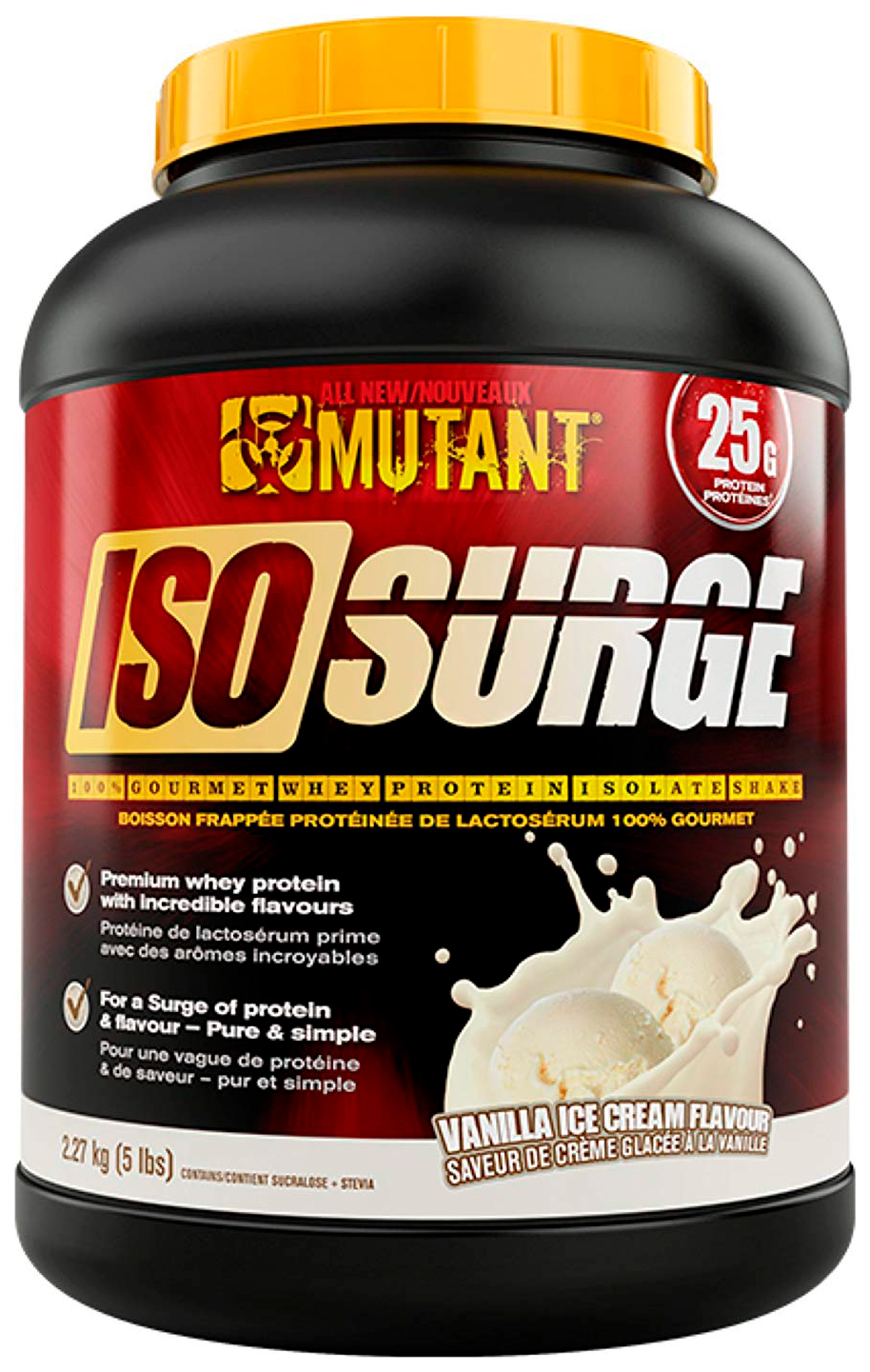 фото Протеин mutant iso surge, 2270 г, vanilla ice-cream