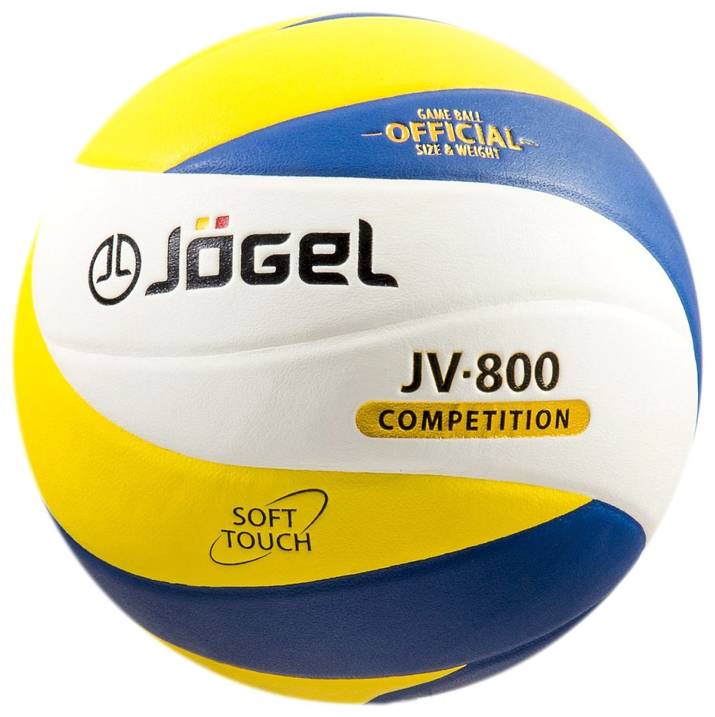 

Волейбольный мяч Jogel JV-800 №5 blue/white/yellow, JV-800