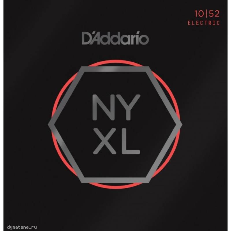 фото Струны для электрогитары d addario nyxl1052 d'addario