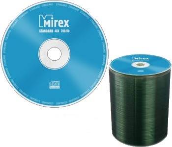 фото Диск cd-r, 700 мб (50 штук) mirex