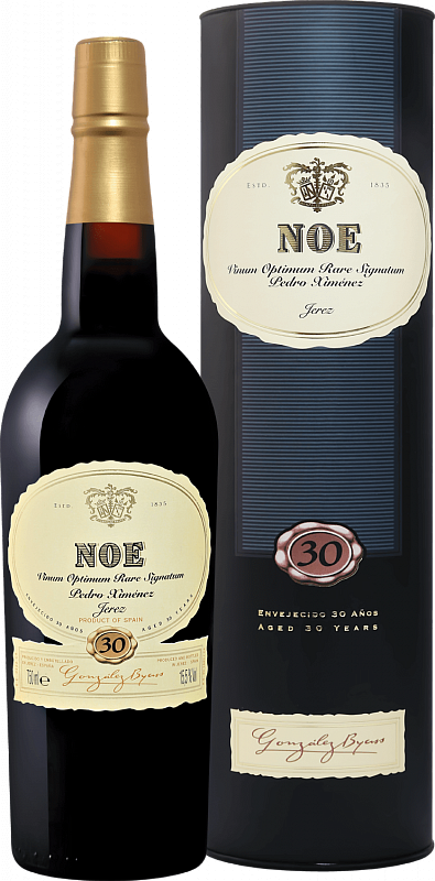 

Херес Gonzalez Byass, Noe Pedro Ximenes VORS Jerez DO, сладкий, 15 %, 750 мл, gift box, Белый