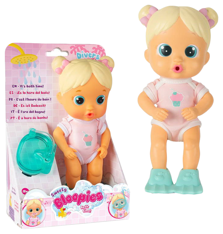 Кукла для купания Bloopies - Свити, в открытой коробке, 24 см IMC toys imc toys bloopies кукла для купания луна в открытой коробке