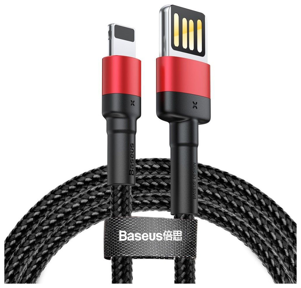 

Кабель Baseus Cafule Cable Lightning 2m Red/Black/Black