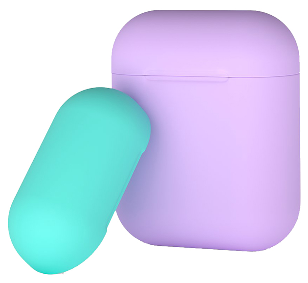 Чехол Deppa DEP-47017 для AirPods Violet/Mint