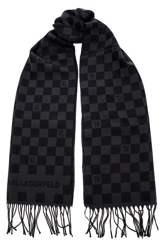

Шарф мужской Karl Lagerfeld 805001 592131 690 серый, 193х40 см, 805001 592131 690