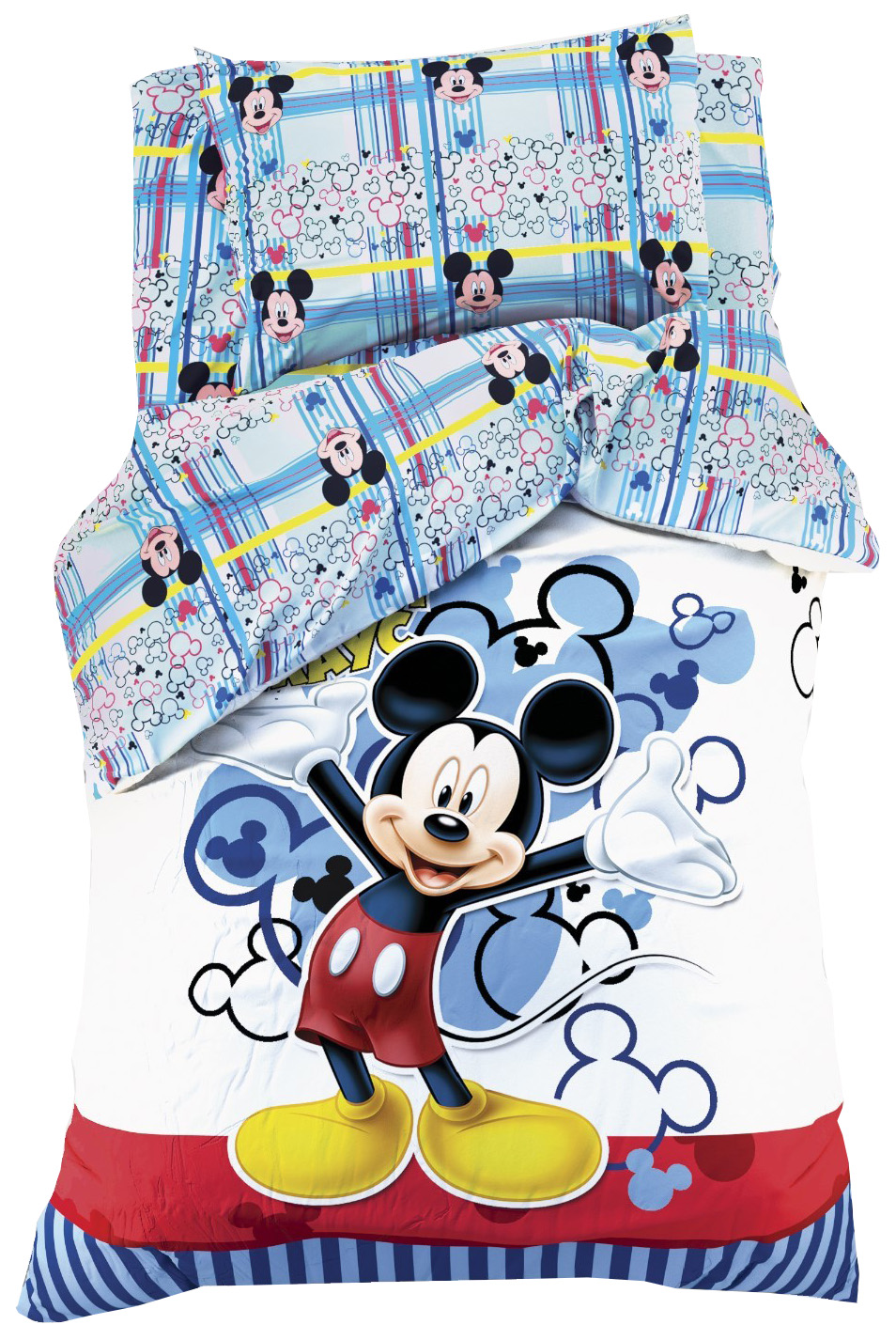 Комплект постельного белья Disney Микки Маус Голубой