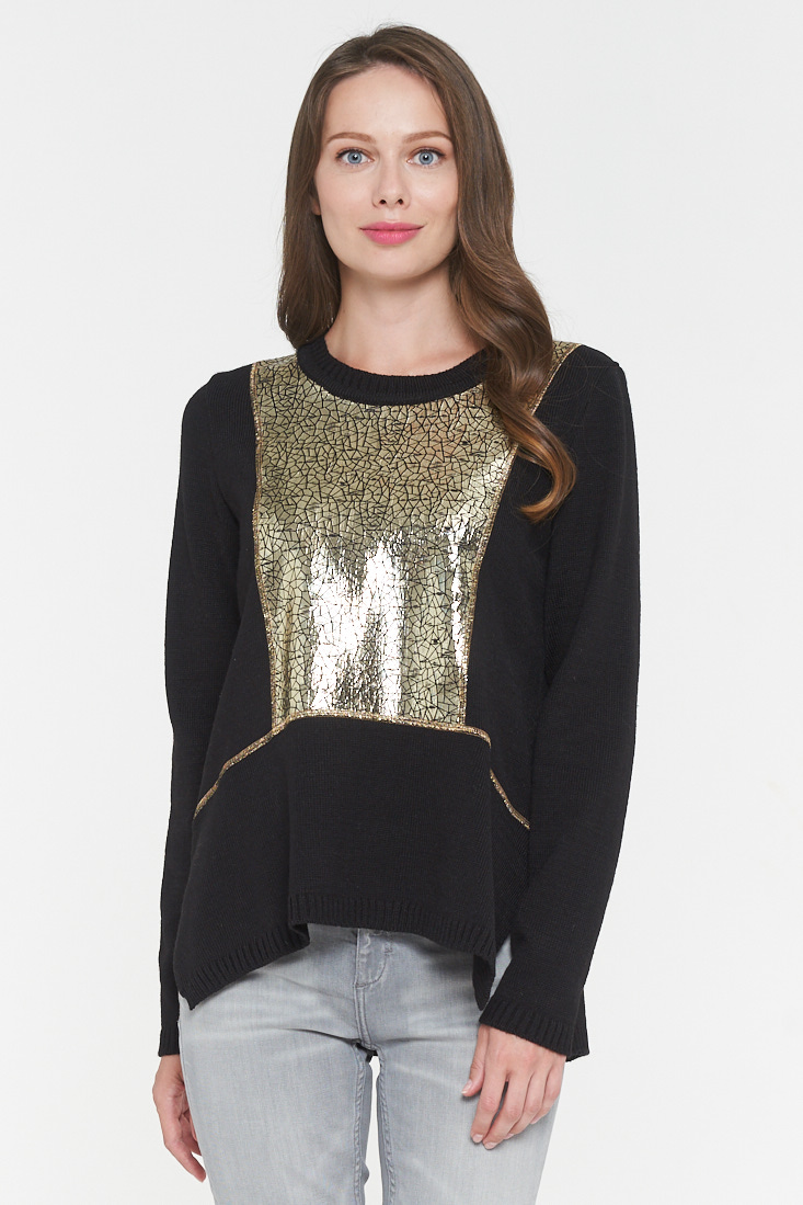 

Джемпер женский VAY 182-4770 черный 46 RU, 182-4770