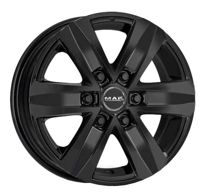 фото Колесный диск mak stone 5 7,5/r18 5*108 et45 d63,4 gloss black f75805tgb45gd3x