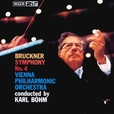 фото Vienna philharmonic, karl bohm bruckner: symphony no, 4 (lp) decca