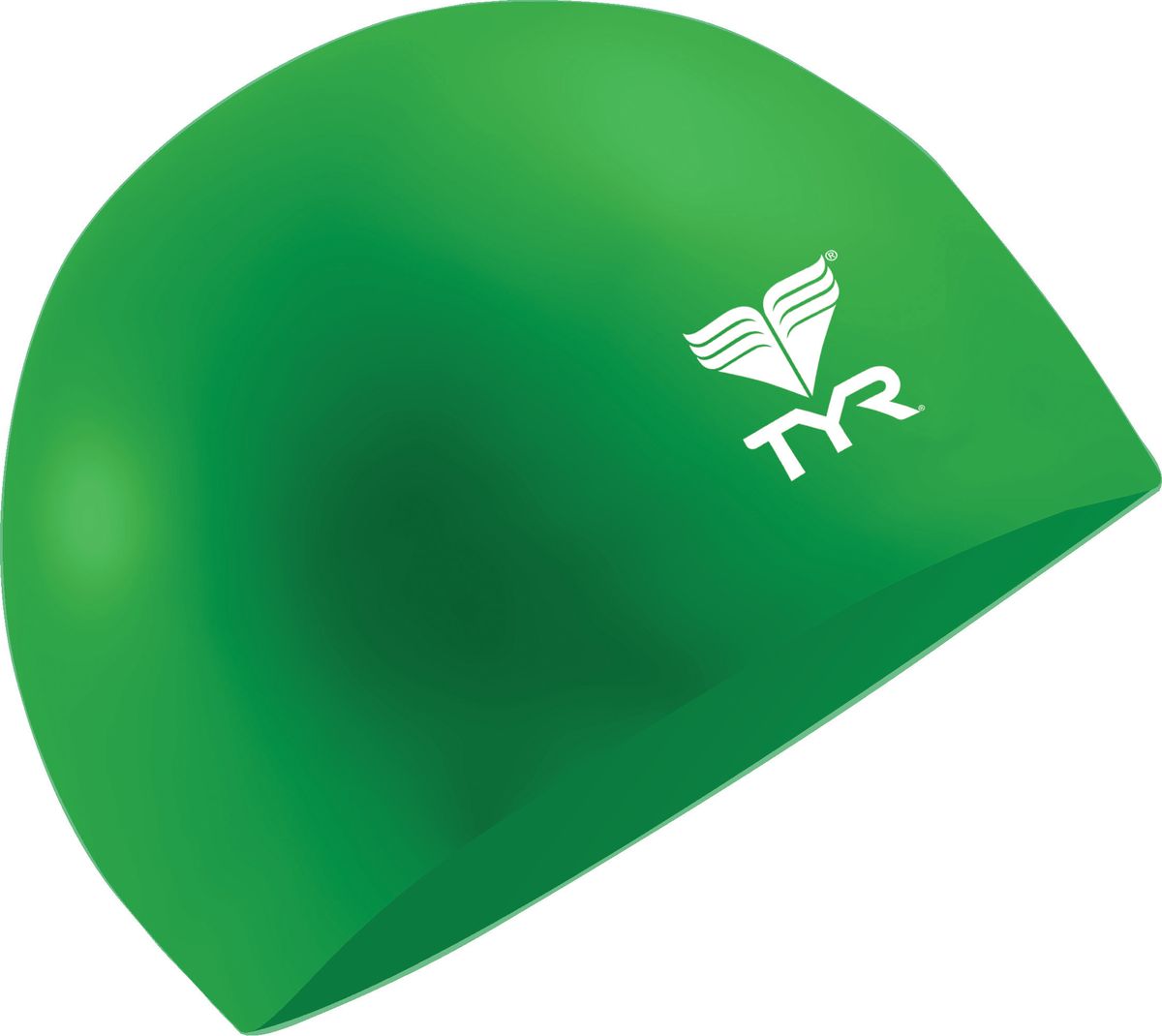 фото Шапочка для плавания tyr latex swim cap 310 green