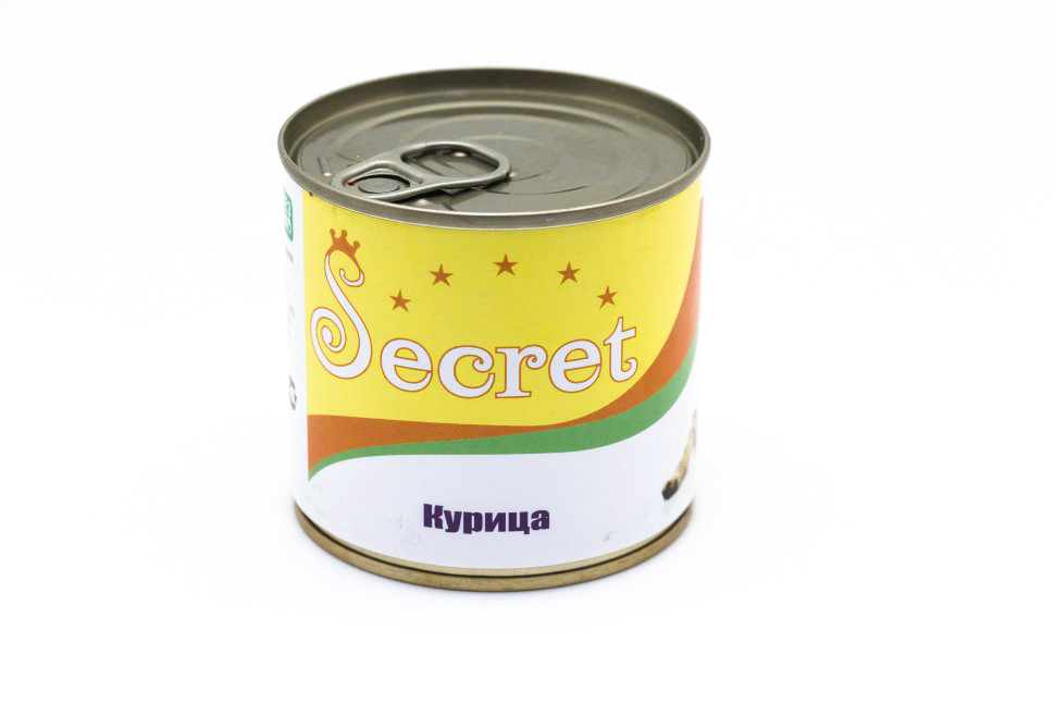 Консервы для кошек Secret, курица, 240г