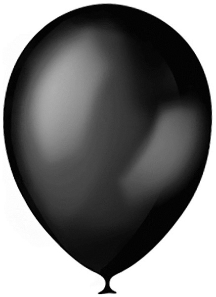 фото Шар латексный 12", декоратор, набор 100 шт., цвет чёрный latex occidental