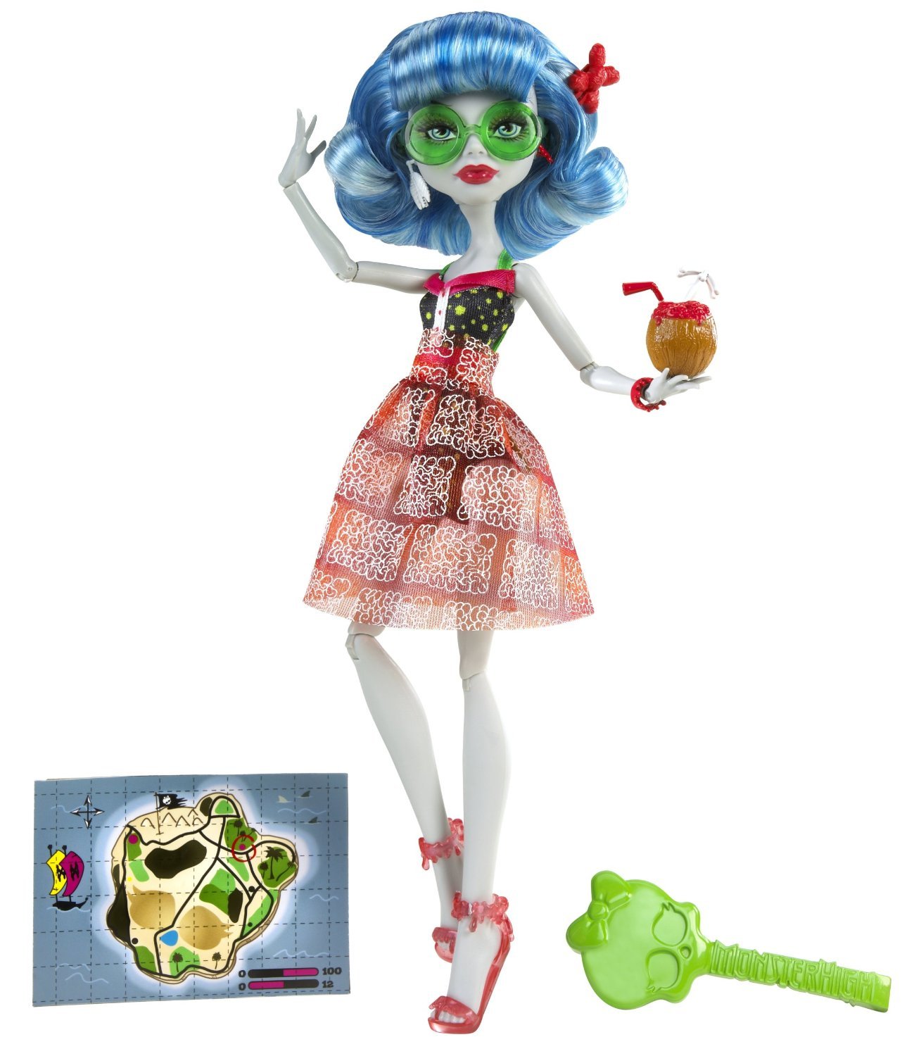 

Кукла Monster High Гулия Йелпс - Побережье черепа W9181