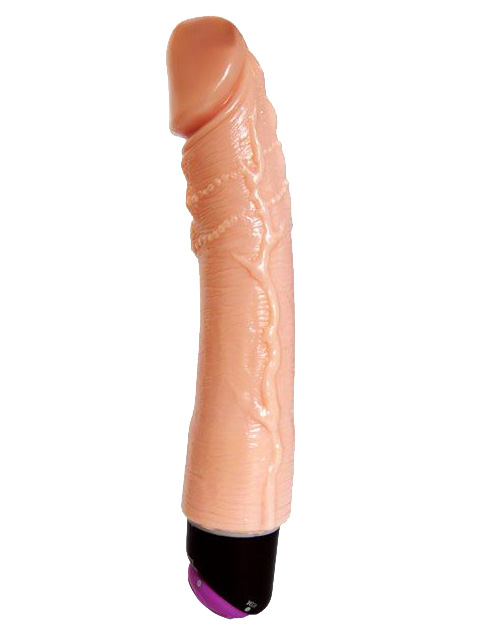 фото Вибратор телесный realistic cock vibe 20 см bior toys