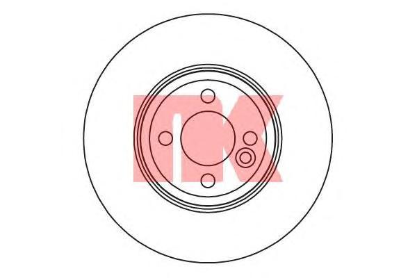фото Тормозной диск nk 204035