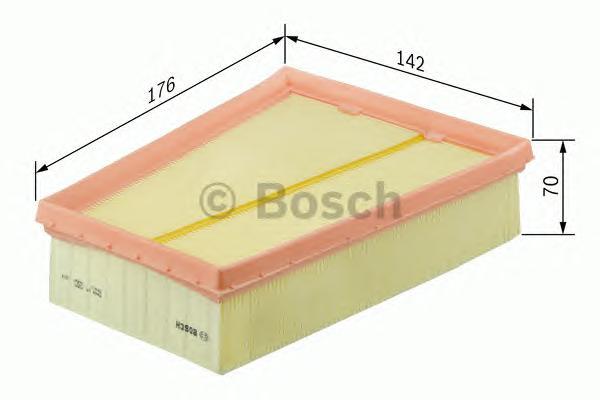 фото Фильтр воздушный bosch 1457433529