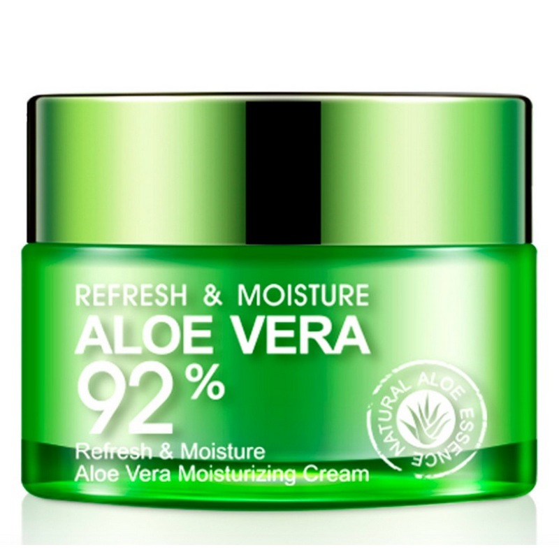 Освежающий и увлажняющий крем-гель для лица и шеи BioAqua Aloe Vera, 50 гр.