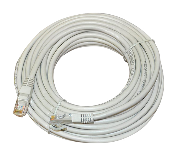 

Кабель NoBrand RJ45-RJ45, M-M 10м Grey, Серый