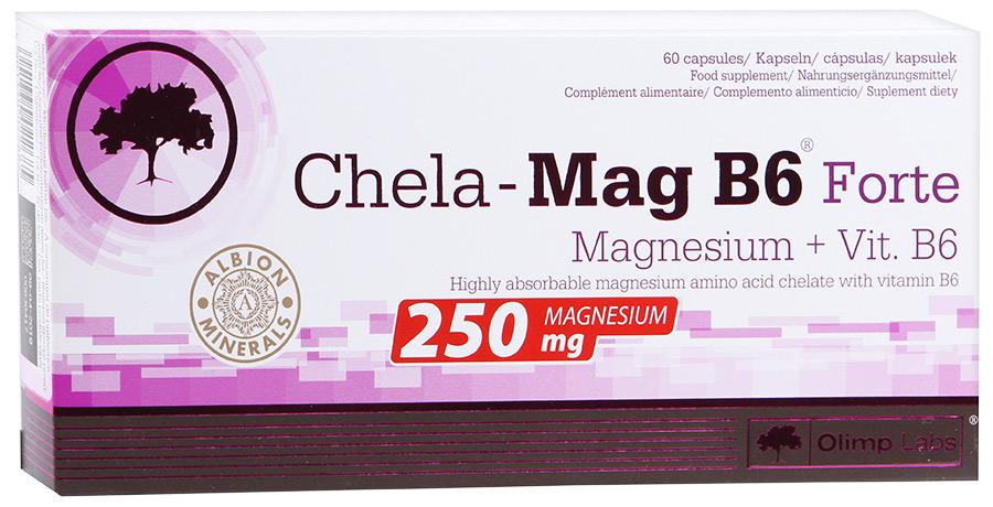Магний Olimp Chela-Mag B6 Forte 60 капсул