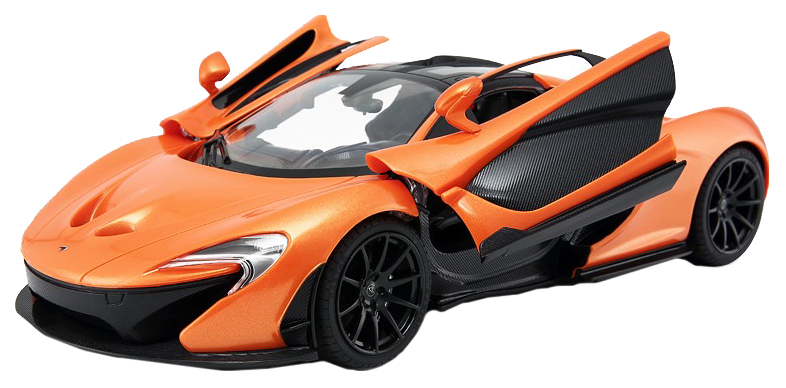 Радиоуправляемая машинка Rastar McLaren P1 оранжевая 75110O радиоуправляемая машинка rastar bugatti grand sport vitesse 70400o