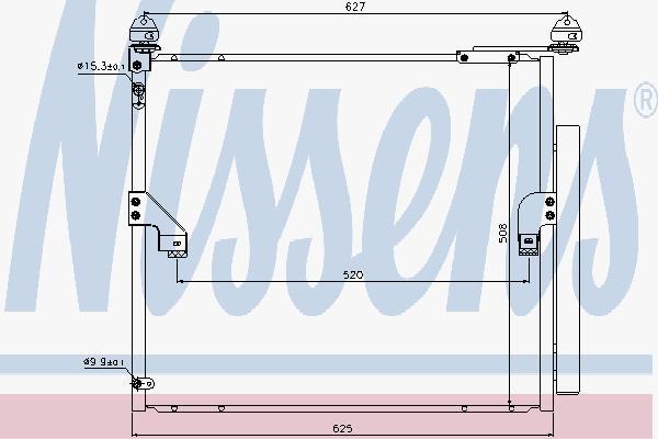 

Радиатор кондиционера Nissens 940367