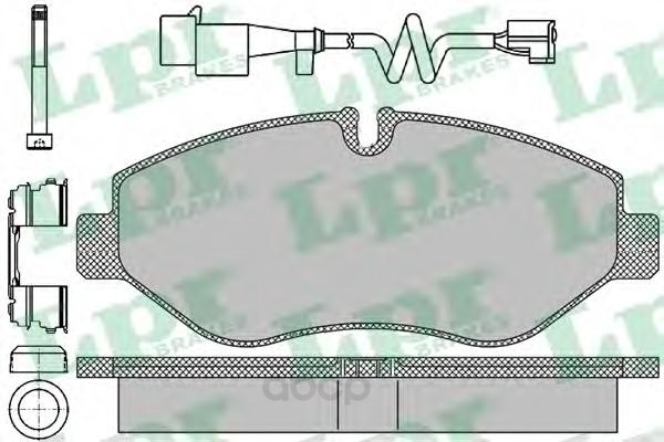 

Колодки тормозные Lpr 05P1297B
