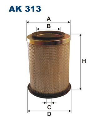 Фильтр воздушный FILTRON AK313