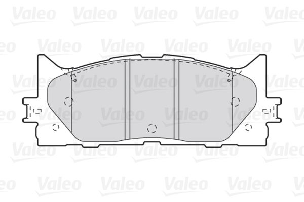 

Комплект тормозных колодок Valeo 301890