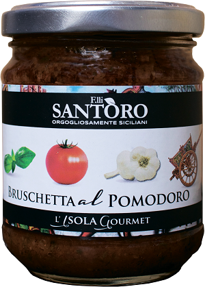 

Паста для брускетты Santoro с томатами 180 г