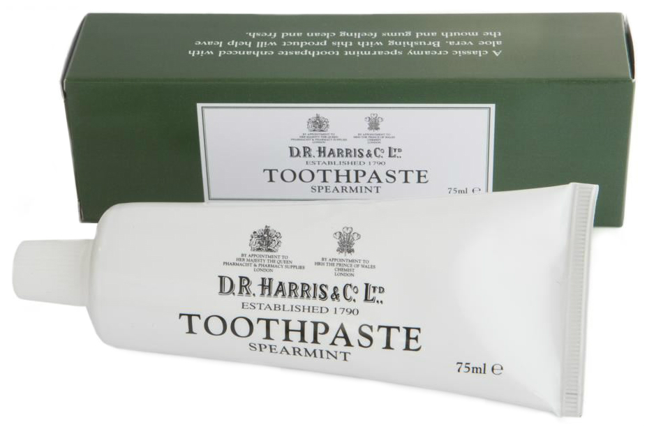 фото Зубная паста d. r. harris spearmint toothpaste 75 мл d.r. harris