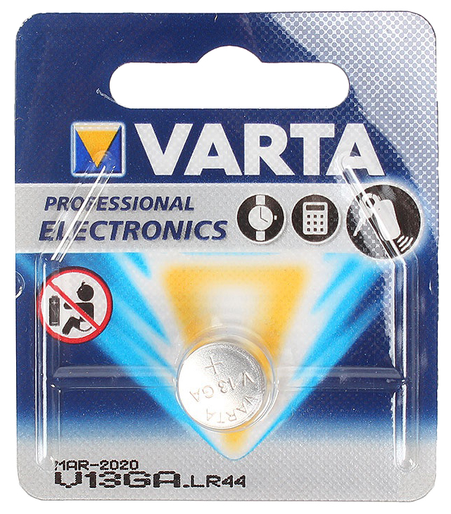 Батарейка VARTA ELECTRONICS V13GA.LR44 1 шт