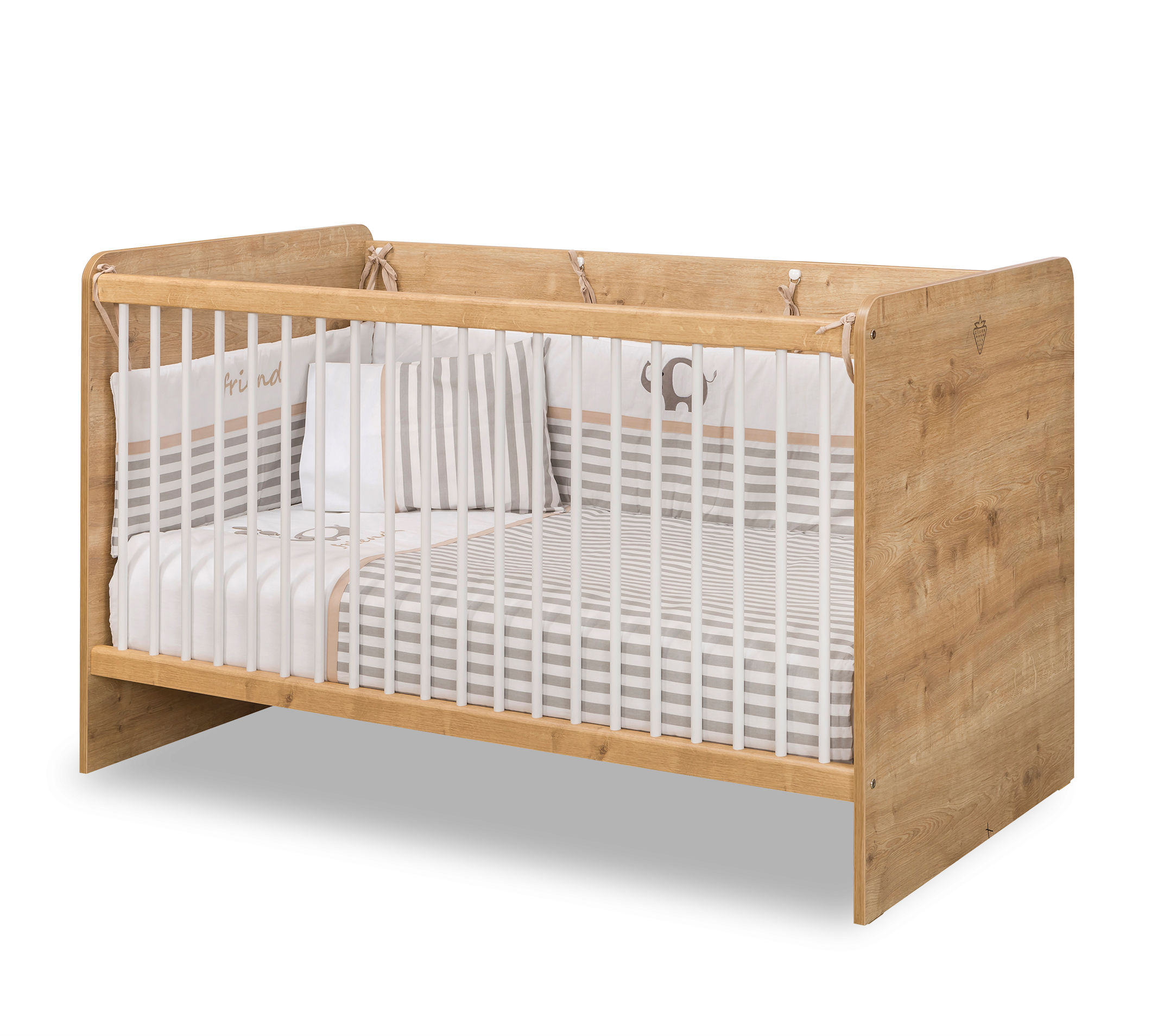 

Кроватка детская Cilek 70х140 Natura Baby ST, Коричневый, Natura Baby ST