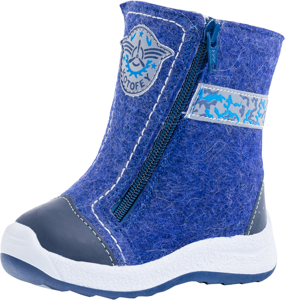 

Валенки для мальчиков Котофей р.23, 167042-41 зимние, 167042-41