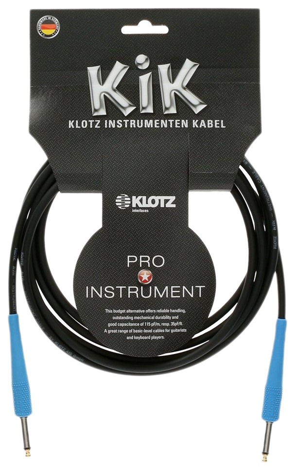 фото Кабель акустический klotz pro instrument kikc4.5pp2