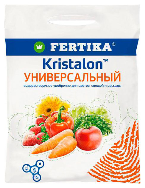 

Минеральное удобрение комплексное Фертика 126032 Кристалон Универсальный 20 г, 126032